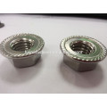 f594G serrated flange head nut stainless steel flange head nut F594G